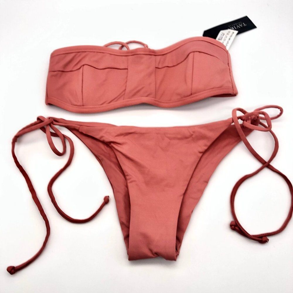New Tavik Blush Pink Bikini - Size XS